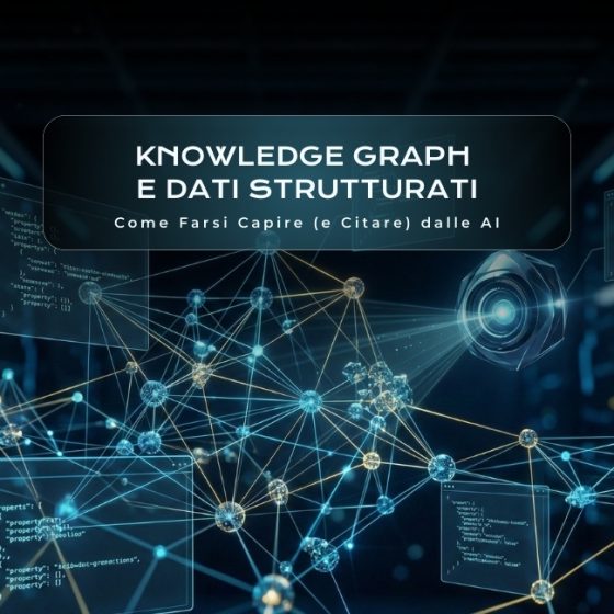 Schema knowledge graph Google con entit&agrave; collegate e dati strutturati