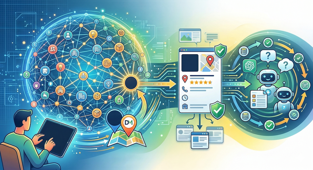 Esempio knowledge panel Google per azienda locale con dati strutturati